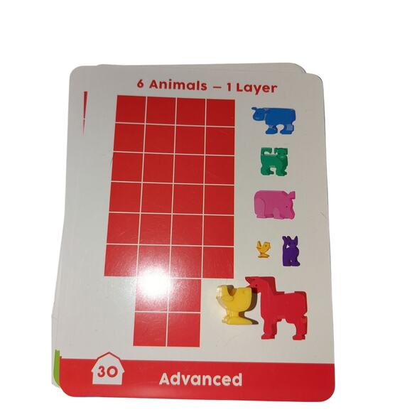 Haystax The Barnyard Packing Puzzle By Brainwright 6+ - Picture 5 of 6